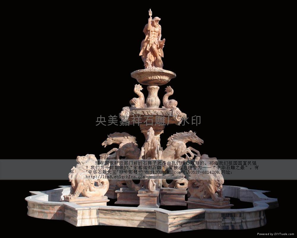 石雕喷泉风水球鸿福轮水景 - 组别1 - 产品目录